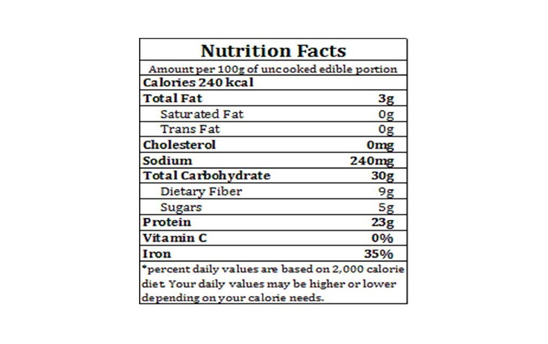 Elworld Organic Kabuli Chana    Pack  500 grams